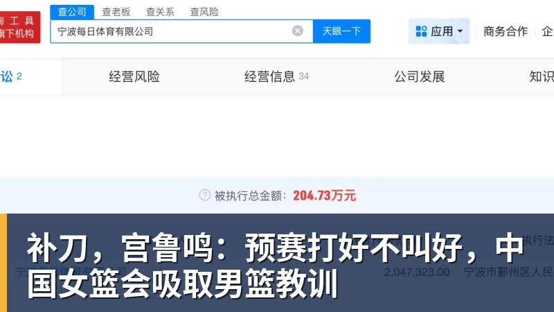 华体会体育补刀，宫鲁鸣：预赛打好不叫好，中国女篮会吸取男篮教训